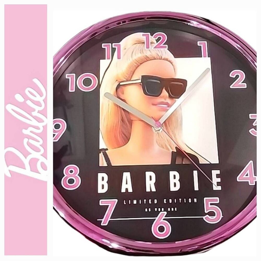 Barbie As You Are Limited Edition Analog Wall Clock